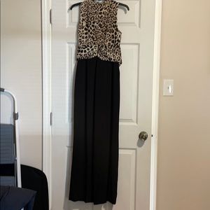 Cheetah Print Jumpsuit